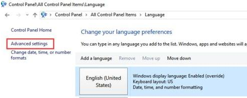重裝系統后電腦中文版變英文版怎么解決