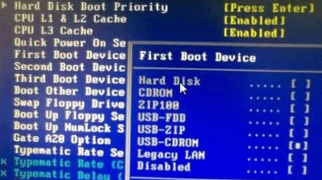如何在BIOS中找到USB-HDD選項(xiàng)?