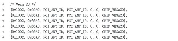 Linux驅動曝光AMD Vega20核心 Linux驅動曝光AMD Vega20核心