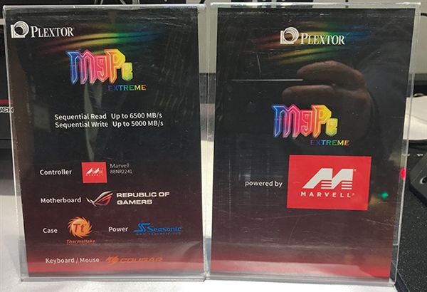 浦科特并聯四塊M9Pe SSD:讀取達6.5GB/s 浦科特并聯四塊M9Pe SSD:讀取達6.5GB/s