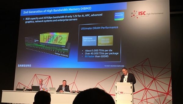 三星:HBM2顯存的產能提高了一倍,仍供不應求 三星:HBM2顯存的產能提高了一倍,仍供不應求