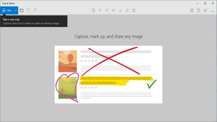微軟將Windows 10截屏工具重命名為Snip&Sketch 微軟將Windows 10截屏工具重命名為Snip&Sketch