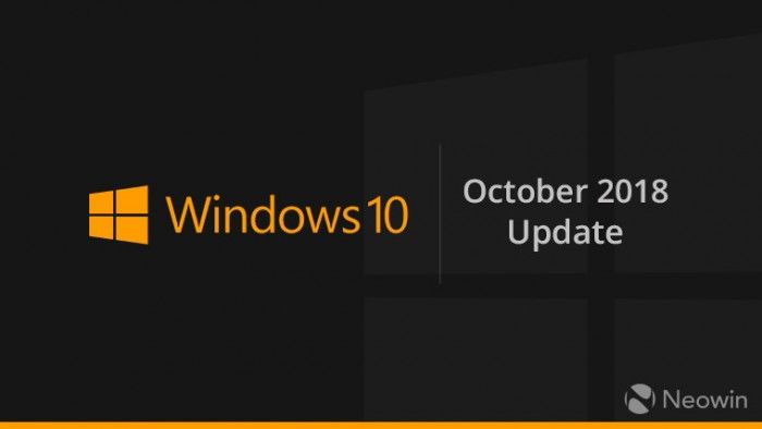 Windows 10 Build 1809正式名稱為2018年10月更新 Windows 10 Build 1809正式名稱為2018年10月更新