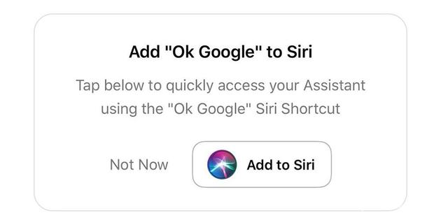谷歌更新后能讓Siri來啟動Google語音,蘋果尷尬 谷歌更新后能讓Siri來啟動Google語音,蘋果尷尬