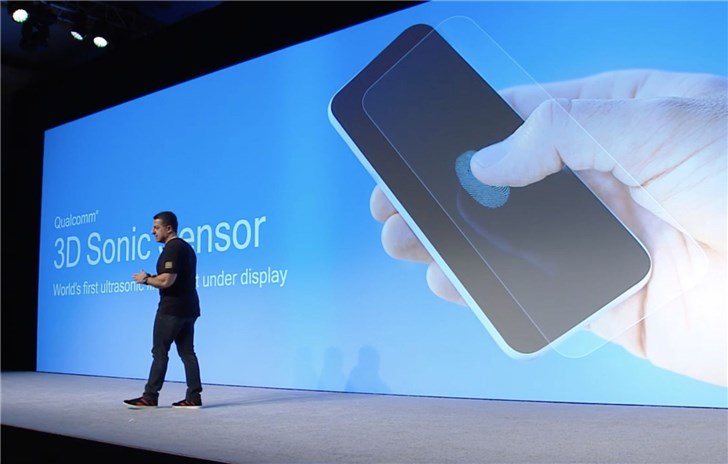 高通宣布全球首個(gè)屏下3D超聲波指紋技術(shù)：無懼污漬