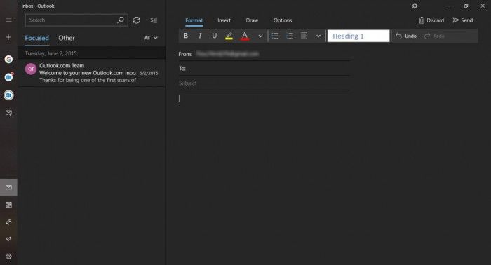 Windows 10郵件和日歷應(yīng)用增強(qiáng)版黑暗主題初體驗(yàn) Windows 10郵件和日歷應(yīng)用增強(qiáng)版黑暗主題初體驗(yàn)